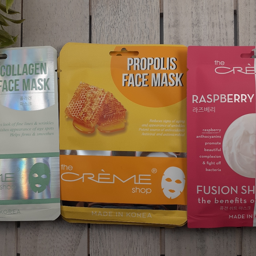 The Crème Huge Bundle 15 Mask NWT